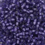 Toho seed beads 11/0 TO11R2224 - Silver Lined Purple x8g