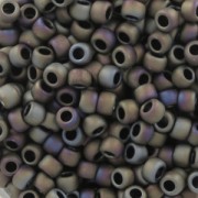 Toho seed beads 8/0 TO8R614- Iris Brown Mat x8g|raw }}