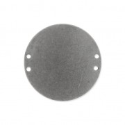 4 holes Spacer 20 mm Old silver tone x1