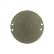 4 holes Spacer 20 mm Bronze tone x1