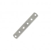 6 holes Spacer 26 x 4.6mm Old silver tone x1