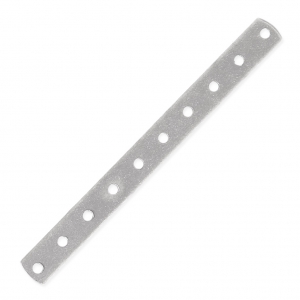 10 holes Spacer 45 x 4.4mm Old Silver tone x1