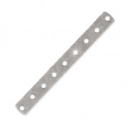 9 holes Spacer 40.5 x 4.6mm old Silver tone x1|raw }}