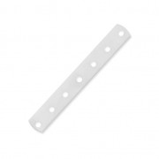 7 holes Spacer 31 x 4.4mm fine silver plating x1|raw }}