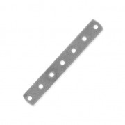 7 holes Spacer 31 x 4.4mm old Silver tone x1|raw }}
