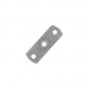 3 holes Spacer 12.5 x 4.4mm old Silver tone x1|raw }}