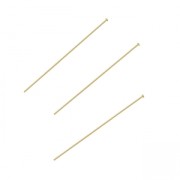Eye Pin 38x0,41 mm Gold filled x10