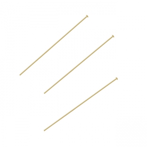 Eye Pin 38x0,41 mm Gold filled x10