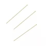 Eye Pin 50x0,6 mm Gold filled x10