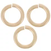 Gold filled jumprings open 6x1mm x10