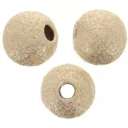 Diamonds Balls 5 mm - Gold filled x5