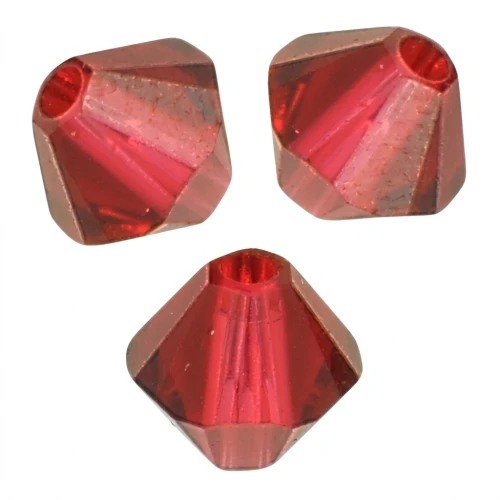 PureCrystal 5328 Crystal Bicones 5 mm Scarlet x20