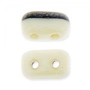 Rullas Duet 3x5 mm Two-tone Luster Black/Opaque Beige 10g