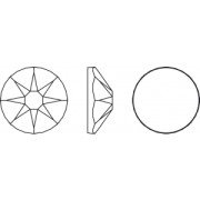 PureCrystal stick-on rhinestones 4 mm Scarlet x36