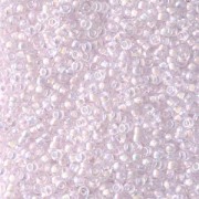 Miyuki Seed beads 15/0 272 - Pink Lined Crystal AB