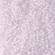 Miyuki Seed beads 15/0 272 - Pink Lined Crystal AB