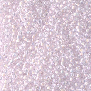 Miyuki Seed beads 15/0 272 - Pink Lined Crystal AB