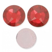 PureCrystal Hotfix rhinestones 4 mm Scarlet x36