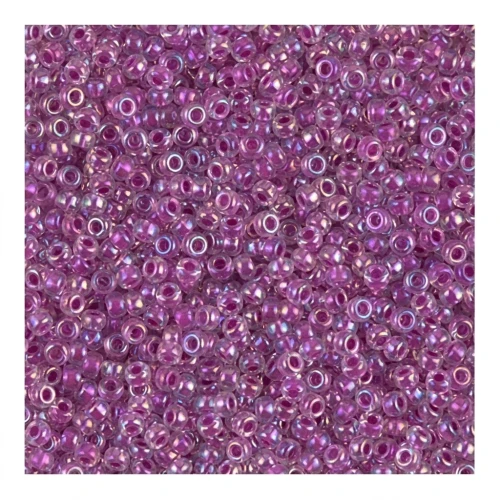 Miyuki Seed beads 15/0 264 - Raspberry Lined Crystal AB