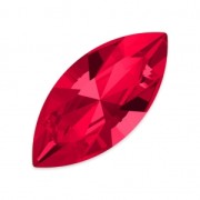 PureCrystal Navette 10x5 mm Scarlet x1