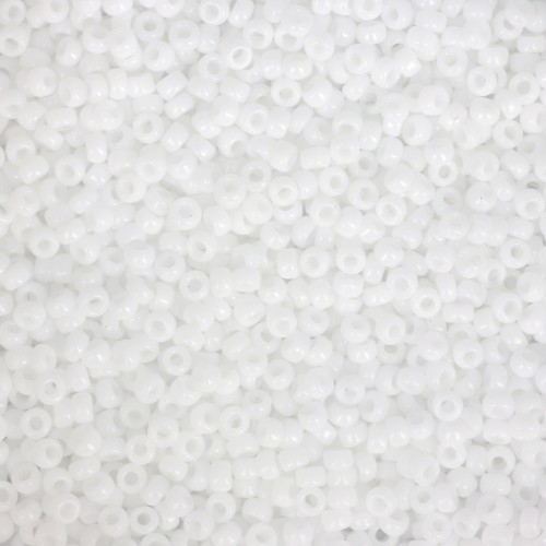 Miyuki Seed beads 15/0 402 - White