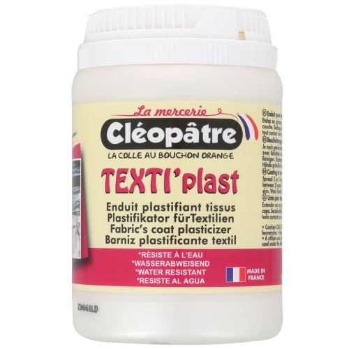 Cléopâtre - Texti' plast - Fabric's coat plasticizer x250g