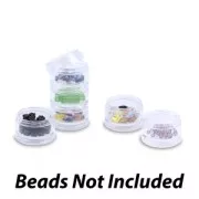 Bead boxes x 5 (screw-on) Small