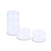 Bead boxes x 5 (screw-on) Medium