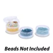 Bead boxes x 4 (screw-on) Large
