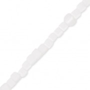 Glass cubes 2.7 mm Alabaster x46 cm|raw }}