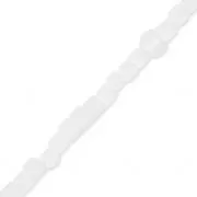 Glass cubes 2.7 mm Alabaster x46 cm