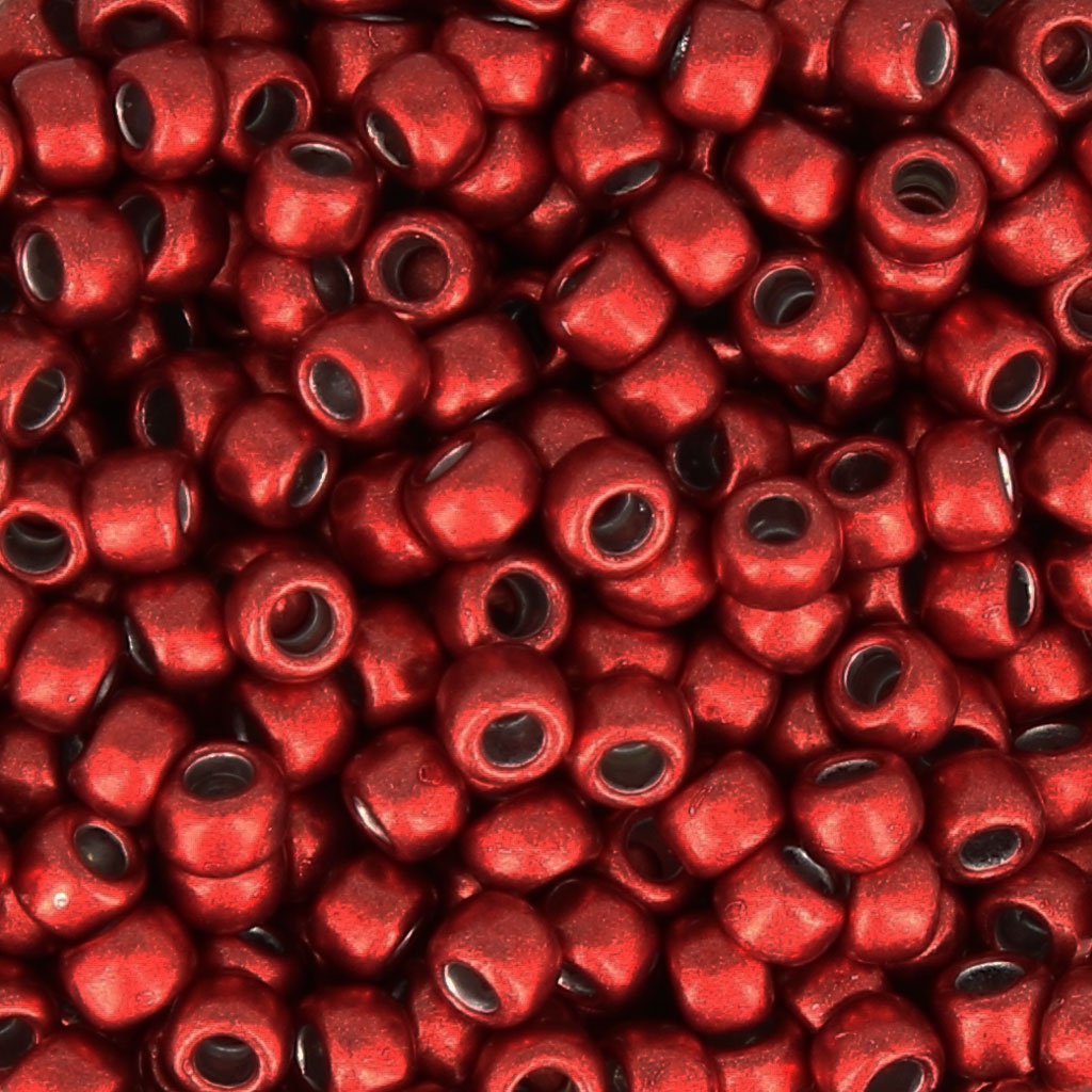 Toho Seed Beads 8 0 TO8RYPS0012 Hybrid Aurora Red Metallic X8g Perles Co