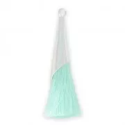 Cotton tassel 33 mm Mint with a fine silver plating cup x1