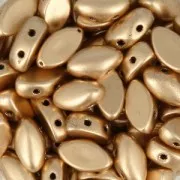 IrisDuo 4x7 mm Gold Mat x25