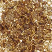 Miyuki Seed beads 8/0 4501 - Light Topaz Picasso x8g