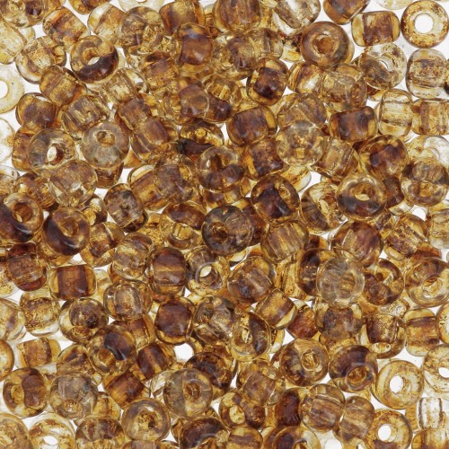 Miyuki Seed beads 8/0 4501 - Light Topaz Picasso x8g