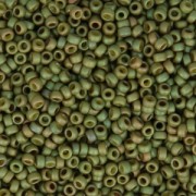Miyuki Seed beads 15/0 2033 - Luster Light Olivine Op Mat x8g