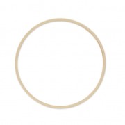Wooden circle for dream catcher or decoration 20 cm x1|raw }}