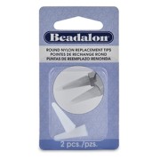 Replacement Nylon Tips for Round Pliers - White x2