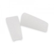 Replacement Nylon Tips for Flat-Nose Pliers - White x2