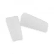 Replacement Nylon Tips for Flat-Nose Pliers - White x2