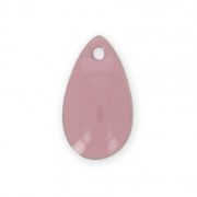 Metal epoxy resin sequins drop shape 14x8 mm Pink x 8|raw }}