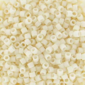 Miyuki Delica 11/0 DB0352 - Mat Opaque Cream wholesale package 100g