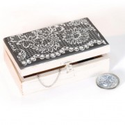 Silk Screen Graine Creative for Polymer Clay 114x153mm- Lace pattern