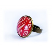 Mini silicone mold for polymer clay and metal paste - Round Cabochons