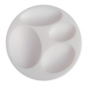 Mini silicone mold for polymer clay and metal paste- Oval Cabochons|raw }}