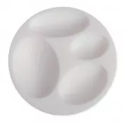 Mini moule silicone pour pâte polymère et pâte de métal Cabochons ovales