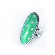 Mini silicone mold for polymer clay and metal paste- Oval Cabochons