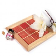 Silk Screen Graine Creative for Polymer Clay 114x153mm- Cement tiles pattern