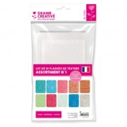 10 texture plates 200x135 mm - Nature